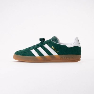 adidas Junior Gazelle Indoor Collegiate Green / Cloud White / Gum 25