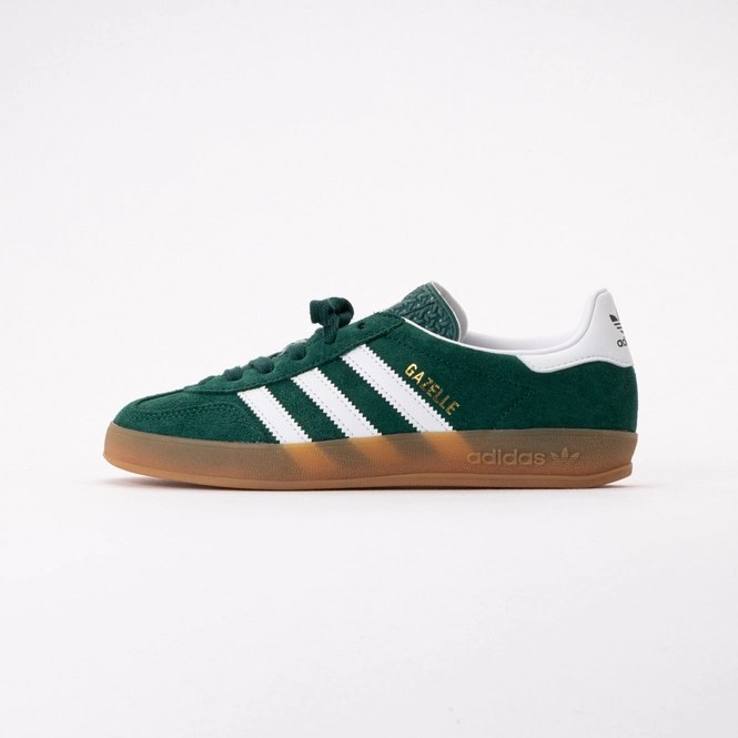 adidas Junior Gazelle Indoor Collegiate Green / Cloud White / Gum 25