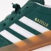 Adidas Kids Gazelle Indoor Collegiate Green / Cloud White / Gum 2 26