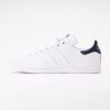 adidas Men Stan Smith Core White / Core White / Dark Blue