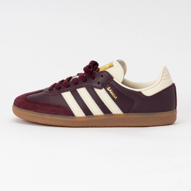Adidas Unisex Samba OG Maroon / Gold / Metallic 25