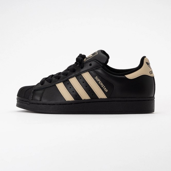 Adidas Unisex Superstar II Core Black / Stone Khaki / Core Black 25