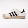 Adidas Unisex Superstar II Core White / Core Black / Khaki Three