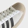 Adidas Unisex Superstar II Core White / Core Black / Khaki Three