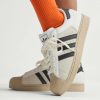 Adidas Unisex Superstar II Core White / Core Black / Khaki Three