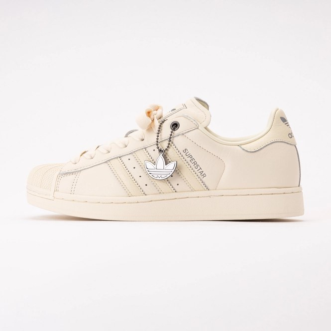 Adidas Unisex Superstar II Cream White / Cream White / Iron Metallic
