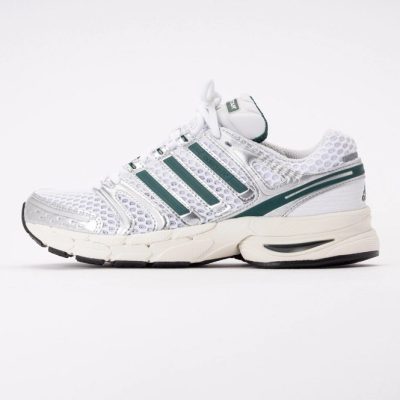 adidas Women Adistar Control 5 Cloud White / Collegiate Green / Silver Metallic 26