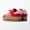 adidas Women Gazelle Bold Better Scarlet / Bliss Lilac / Gold Metallic 25