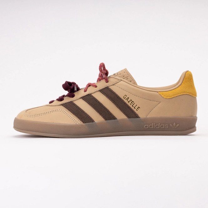 adidas Women Gazelle Indoor Magic Beige / Brown / Preloved Yellow