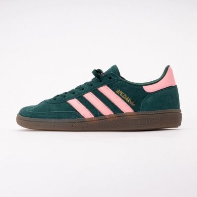 Adidas Women Handball Spezial Collegiate Green / Pink Spark / Gold Metallic 26