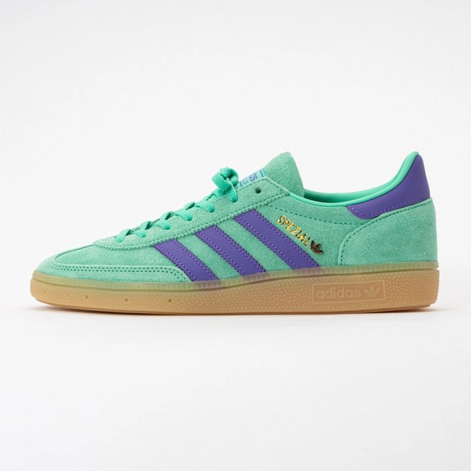 adidas Women Handball Spezial Hi-Res Green / Purple Rush / Gold 25Metallic