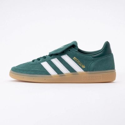 adidas Women Handball Spezial LT Collegiate Green / Cloud White / Gold Metallic 25
