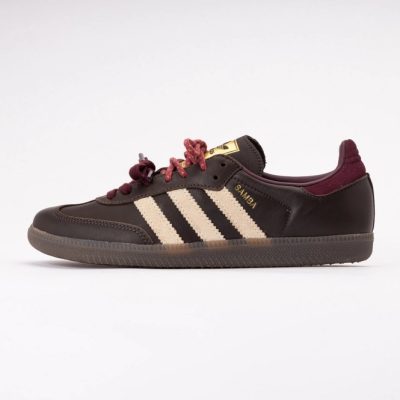 Adidas Women Samba OG Brown / Warm Vanilla / Maroon