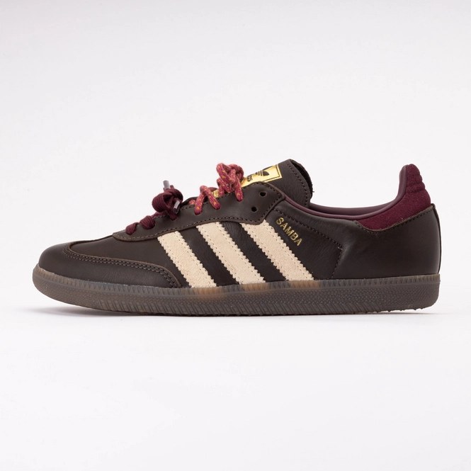 Adidas Women Samba OG Brown / Warm Vanilla / Maroon