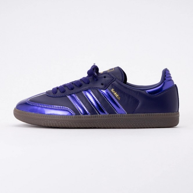 adidas Women Samba OG Collegiate Purple / Purple Rush / Gold Metallic 25
