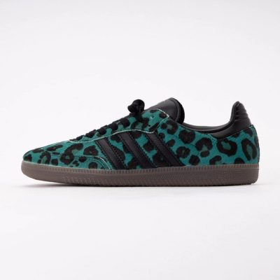 adidas Women Samba OG Semi Screaming Green / Core Black / Gold Metallic