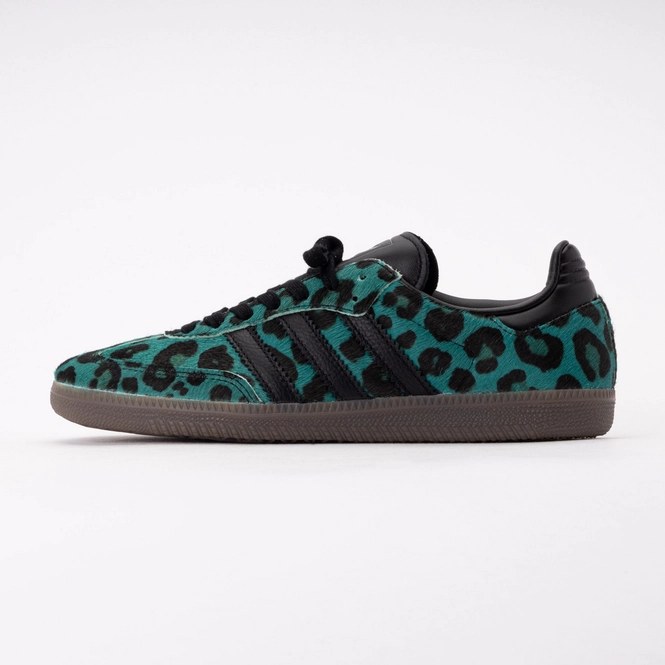 adidas Women Samba OG Semi Screaming Green / Core Black / Gold Metallic