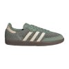 adidas Women Samba OG Silver Green / Wonder White / Gold Metallic 26
