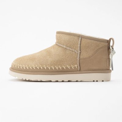 Ankle Boots UGG Women Classic Ultra Mini Biarritz Mustard Seed