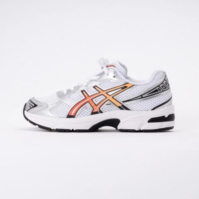 ASICS Kids GEL-1130 GS White/Red Snapper 25