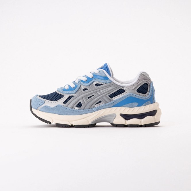 ASICS Kids GEL-NYC PS Independence Blue/Gravel 26