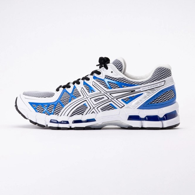 ASICS Men GEL-KAYANO 20 White/Illusion Blue 25