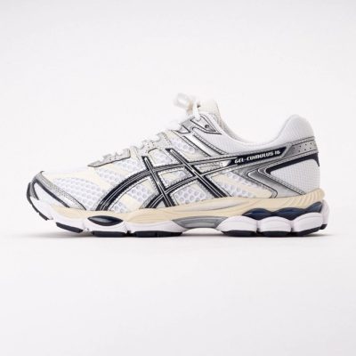 ASICS Unisex GEL-CUMULUS 16 White/Midnight 26