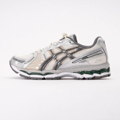 ASICS Unisex GEL-KAYANO 12.1 Cream/Carbon 26