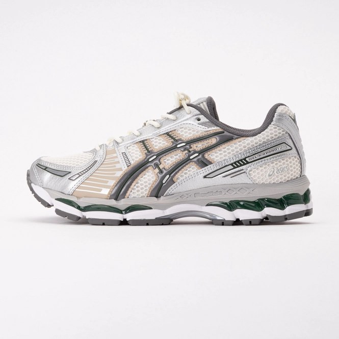 ASICS Unisex GEL-KAYANO 12.1 Cream/Carbon 26