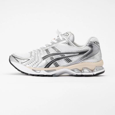ASICS Unisex GEL-KAYANO 14 White/Graphite Grey