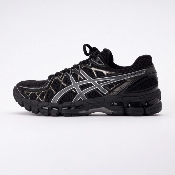 ASICS Unisex GEL-KAYANO 20 Black/Clay Grey 25