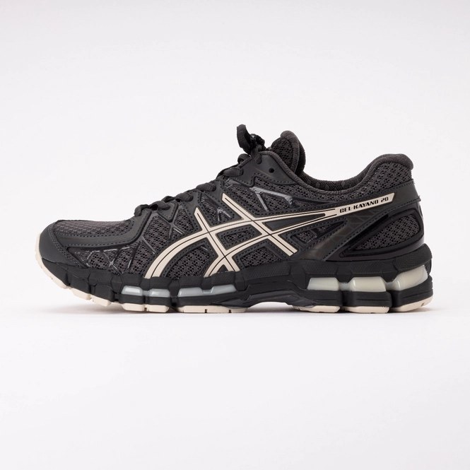 ASICS Unisex GEL-KAYANO 20 Obsidian Grey/Oatmeal
