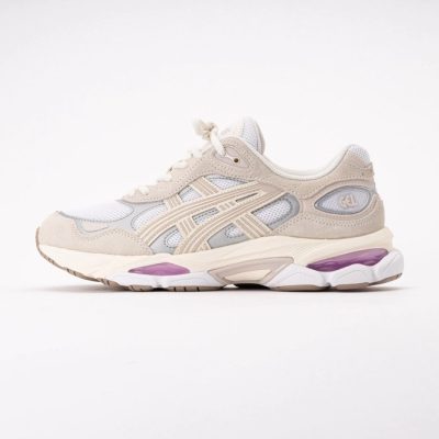 ASICS Unisex GEL-NYC 2.0 White/Cream 26