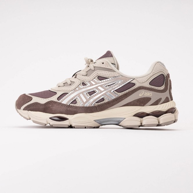 ASICS Unisex GEL-NYC Cocoa Powder/Pure Silver