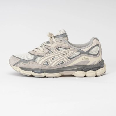 ASICS Unisex GEL-NYC Cream Oyster Grey 24
