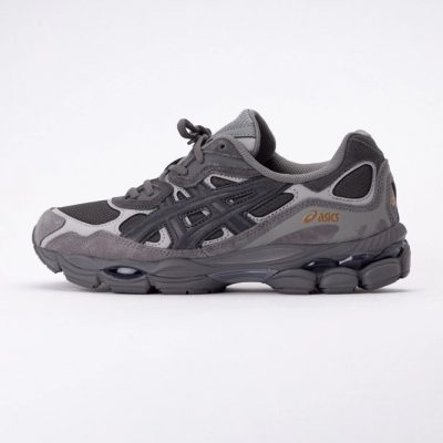ASICS Unisex GEL-NYC Obsidian Grey/Obsidian Grey 25