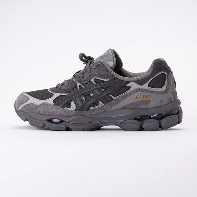 ASICS Unisex GEL-NYC Obsidian Grey/Obsidian Grey 25