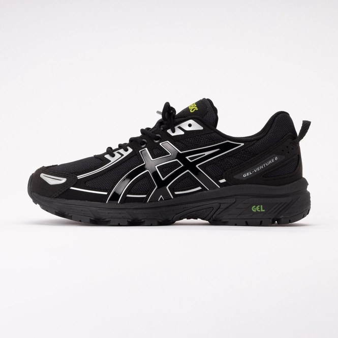 ASICS Unisex GEL-VENTURE 6 Black/Lime Zest