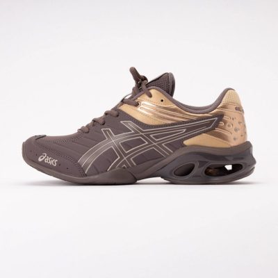 ASICS Women GEL-KINETIC FR Cocoa Powder/Champagne