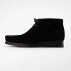 Boots Clarks Originals Men Wallabee Boot Black Suede