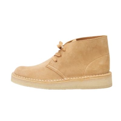 Clarks Desert Coal Light Tan Suede