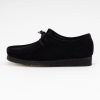 Clarks Wallabee Black Suede