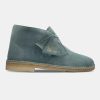 Clarks Women's Desert Boot Ocean Blue Suede