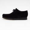 Clarks Women's Wallabee Black Suede