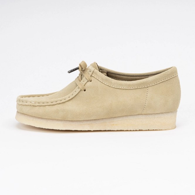 Clarks Women's Wallabee Maple Suede