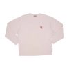 Crewneck Bisous Unisex X3 Pigment Dye Pink 25