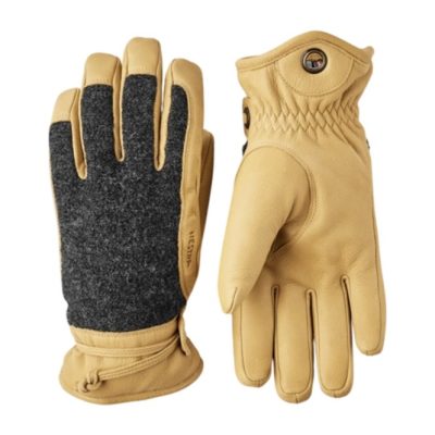 Gloves Hestra Men Daniel Charcoal/Tan