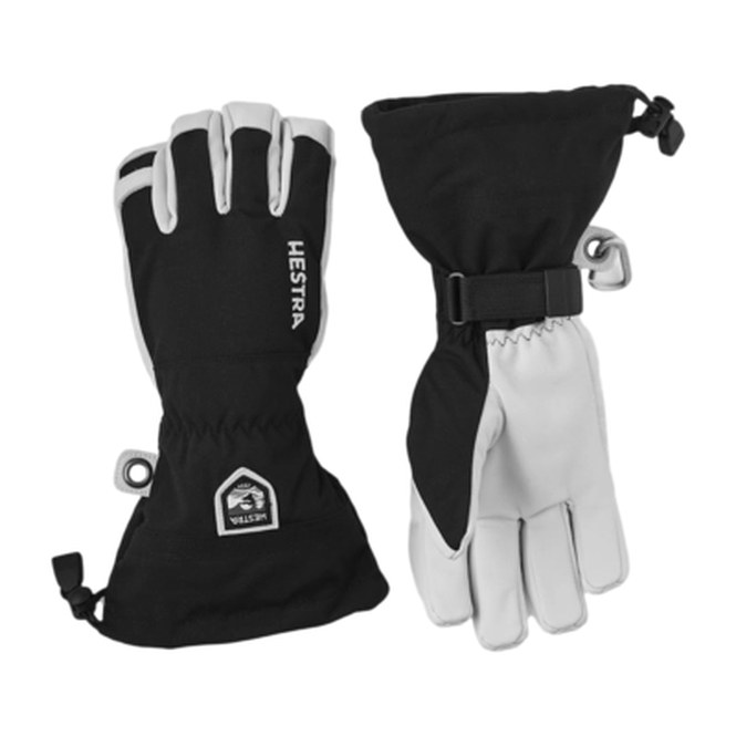 Gloves Hestra Unisex Army Leather Heli Ski Black