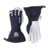 Gloves Hestra Unisex Army Leather Heli Ski Navy