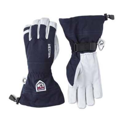 Gloves Hestra Unisex Army Leather Heli Ski Navy